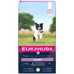 Корм для собак Eukanuba Puppy Small/Medium Breed Lamb 12 kg