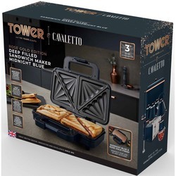 Тостеры, бутербродницы и вафельницы Tower Cavaletto T27036MNB