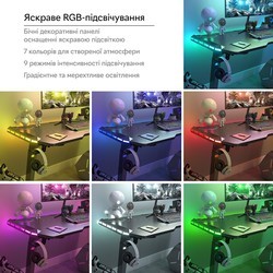 Офисные столы RZTK eDesk RGB Carbon