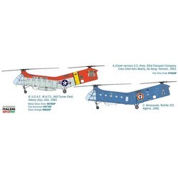 Сборные модели (моделирование) ITALERI H-21C Shawnee Flying Banana (1:48)