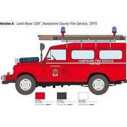 Сборные модели (моделирование) ITALERI Land Rover Fire Truck (1:24)