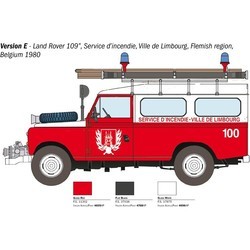 Сборные модели (моделирование) ITALERI Land Rover Fire Truck (1:24)