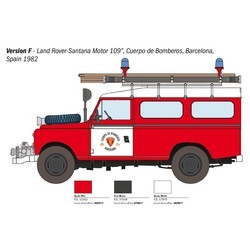 Сборные модели (моделирование) ITALERI Land Rover Fire Truck (1:24)