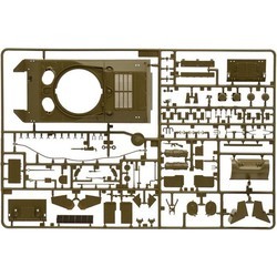 Сборные модели (моделирование) ITALERI M4A3E8 Sherman Fury (1:35)