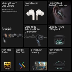Наушники OnePlus Buds Pro 2R (черный)