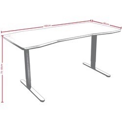 Офисные столы Nitro Concepts D16M