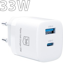 Зарядки для гаджетов 3MK Hyper GaN Charger 33W