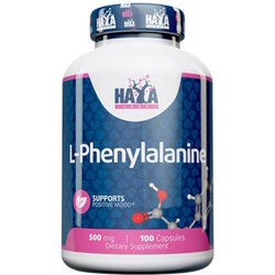 Аминокислоты Haya Labs L-Phenylalanine 500 mg 100 cap