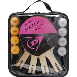 Ракетки для настольного тенниса Dunlop Match 4 Player Set