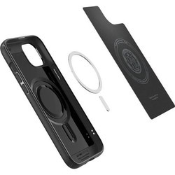 Чехлы для мобильных телефонов Spigen Mag Armor (MagFit) for iPhone 15 (черный)