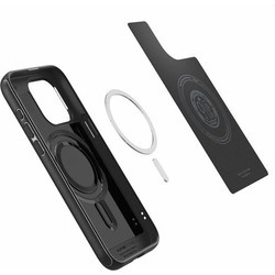 Чехлы для мобильных телефонов Spigen Mag Armor (MagFit) for iPhone 15 Pro Max (черный)
