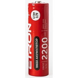 Аккумуляторы и батарейки Etron Ultimate Power 1x18650  2200 mAh
