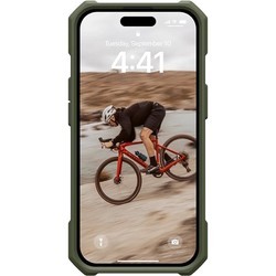 Чехлы для мобильных телефонов UAG Essential Armor with Magsafe for iPhone 15 Plus (оливковый)