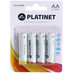 Аккумуляторы и батарейки Platinet Alkaline 4xAA