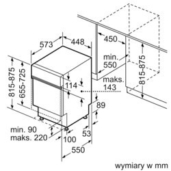 Встраиваемые посудомоечные машины Bosch SPI 6YMS14E