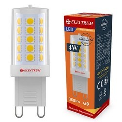 Лампочки Electrum LED LC-15 4W 3000K G9