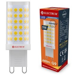 Лампочки Electrum LED LC-15 5W 4000K G9