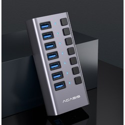 Картридеры и USB-хабы Acasis HS-707MG