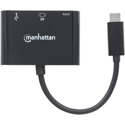 Картридеры и USB-хабы MANHATTAN USB-C HDMI Docking Converter