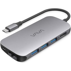 Картридеры и USB-хабы VAVA USB C Hub 8-in-1 Adapter with PD