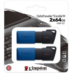 USB-флешки Kingston DataTraveler Exodia M 64&nbsp;ГБ (синий)