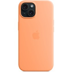 Чехлы для мобильных телефонов Apple Silicone Case with MagSafe for iPhone 15 (красный)