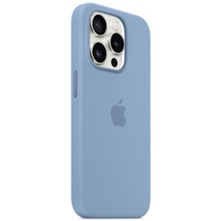 Чехлы для мобильных телефонов Apple Silicone Case with MagSafe for iPhone 15 Pro (зеленый)