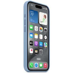 Чехлы для мобильных телефонов Apple Silicone Case with MagSafe for iPhone 15 Pro (бирюзовый)