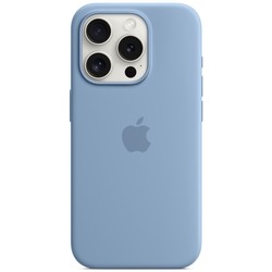 Чехлы для мобильных телефонов Apple Silicone Case with MagSafe for iPhone 15 Pro (синий)