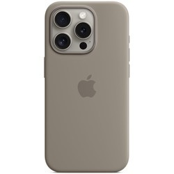 Чехлы для мобильных телефонов Apple Silicone Case with MagSafe for iPhone 15 Pro (песочный)
