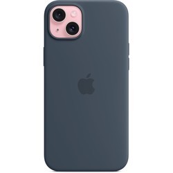 Чехлы для мобильных телефонов Apple Silicone Case with MagSafe for iPhone 15 Plus (красный)