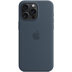 Чехлы для мобильных телефонов Apple Silicone Case with MagSafe for iPhone 15 Pro Max (бирюзовый)