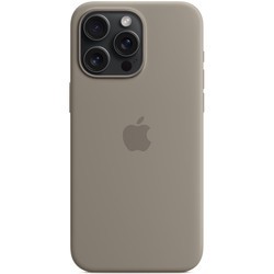 Чехлы для мобильных телефонов Apple Silicone Case with MagSafe for iPhone 15 Pro Max (коричневый)