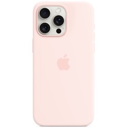 Чехлы для мобильных телефонов Apple Silicone Case with MagSafe for iPhone 15 Pro Max (черный)