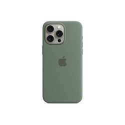 Чехлы для мобильных телефонов Apple Silicone Case with MagSafe for iPhone 15 Pro Max (зеленый)