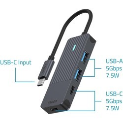 Картридеры и USB-хабы Rapoo UCH-4003