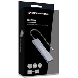 Картридеры и USB-хабы Conceptronic HUBBIES14G