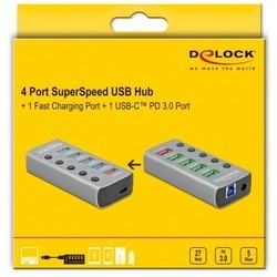 Картридеры и USB-хабы Delock 63263