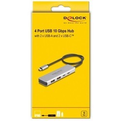 Картридеры и USB-хабы Delock 64230