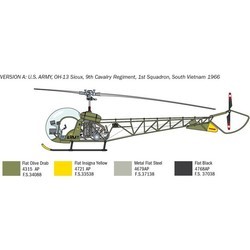 Сборные модели (моделирование) ITALERI OH-13 Sioux (1:48)