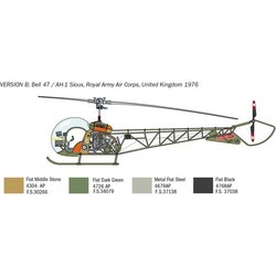 Сборные модели (моделирование) ITALERI OH-13 Sioux (1:48)