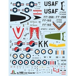 Сборные модели (моделирование) ITALERI North American F-51D Mustang Korean War (1:72)