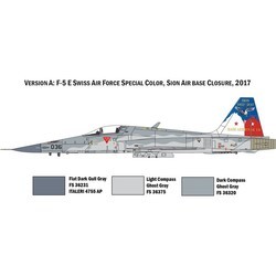 Сборные модели (моделирование) ITALERI F-5E Swiss Air Force (1:72)