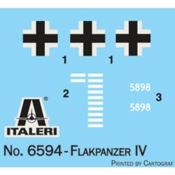 Сборные модели (моделирование) ITALERI Flakpanzer IV Ostwind (1:35)