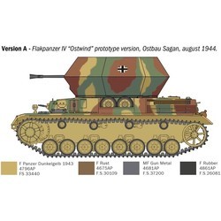 Сборные модели (моделирование) ITALERI Flakpanzer IV Ostwind (1:35)