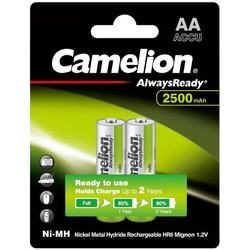 Аккумуляторы и батарейки Camelion Always Ready 2xAA 2500 mAh