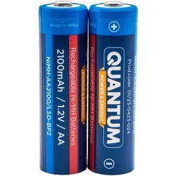 Аккумуляторы и батарейки Quantum 2xAA  2100 mAh