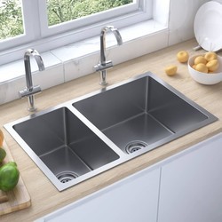 Кухонные мойки VidaXL Kitchen Sink 71x44 51561 715