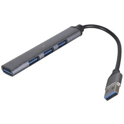 Картридеры и USB-хабы Frime FH-20050 (серебристый)