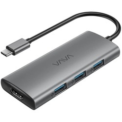 Картридеры и USB-хабы VAVA USB-C Hub 7-in-1